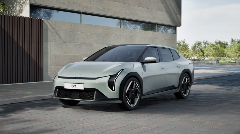 Der Kia EV4 Fastback - Frontansicht